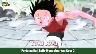 Pertama Kali Luffy Mengeluarkan Gear 2