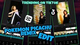 POKEMON PICACHU REMIX EDIT/CAPCUT TUTORIAL/JHON EQ