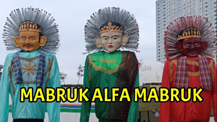 ondel ondel sholawatan ~ mabruk alfa mabruk ~ ondel ondel betawi ulang tahun ~ lagu mabruk alfa