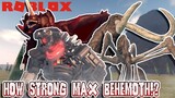 FIGHTING OTHER MAX KAIJU USING MAX BEHEMOTH!! || Kaiju Universe