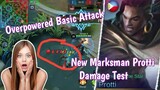 New Marksman Brody Damage Test in Mobile Legends | New upcoming hero Skills Review 2020