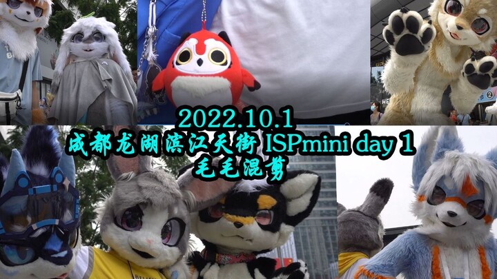 【FURRY】哇呜，好多毛毛~，2022.10.1 成都龙湖滨江天街ISPmini day1 毛毛混剪