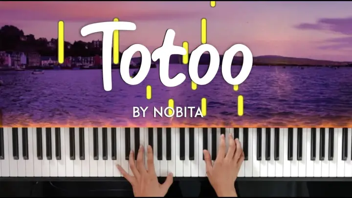 Totoo by Nobita piano cover  | lyrics + sheet music