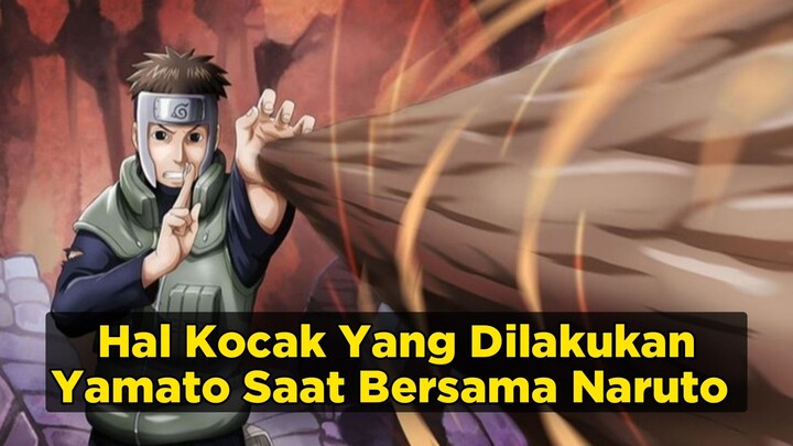 Sedingin sasuke aja bisa berbuat konyol sama naruto 😅