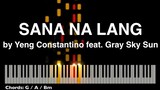 Sana na Lang by Yeng Constantino feat. Gray Sky Sun Piano Tutorial (Synthesia)