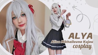 Alya (Roshidere) Cosplay⁉️ Compilation