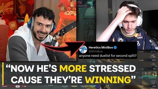 Tarik Warns MiniBoo Not to Come Back If Heretics Wins Masters Shanghai