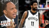 Stephen A. goes crazy Nets optimistic Kyrie could soon be allowed to play in New York City