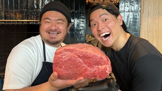 VLOG | Making wagyu Kobe beef burger with Toba chef