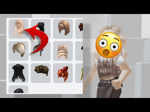how to get the trendy free roblox hair? 👀 - Bilibili