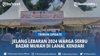 Bazar Murah di Lanal Kendari Sultra, Warga Terbantu Penuhi Kebutuhan Sembako Jelang Lebaran 2024