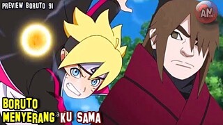 BORUTO Menyerang Ku Sama, Mitsuki TERTANGKAP Ku Sama | Bocoran/Spoiler Boruto 91 (Update)