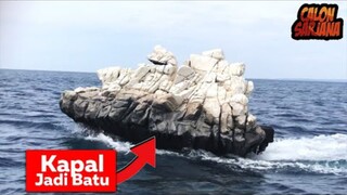 Kapal Diubah Menjadi Batu Demi Tidak Mencurigakan! 7 Bentuk Penyamaran Paling Gokil dan Misterius!