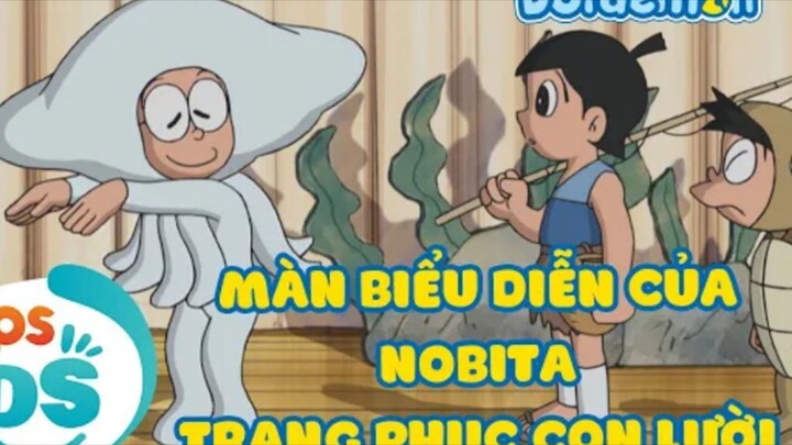 Doraemon phần 9 tập 444 - Màn biểu diễn của Nobita & Trang phục còn lười