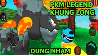 Thu Phục Pokemon Huyền THoại Khủng Long Dung Nham Groundon Minecraft Pixelmon Pokémon 3D Android Ios