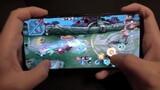 How to use nuclear combo | Gusion handcam montage + enemy cam
