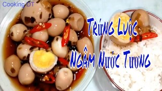 Cách làm món TRỨNG LUỘC NGÂM NƯỚC TƯƠNG kiểu Hàn Quốc thơm ngon tiện lợi || By Cooking DT