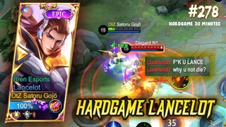 HARDGAME LANCELOT 30 MIN | LANCELOT GAMEPLAY #278 | MOBILE LEGENDS BANG BANG