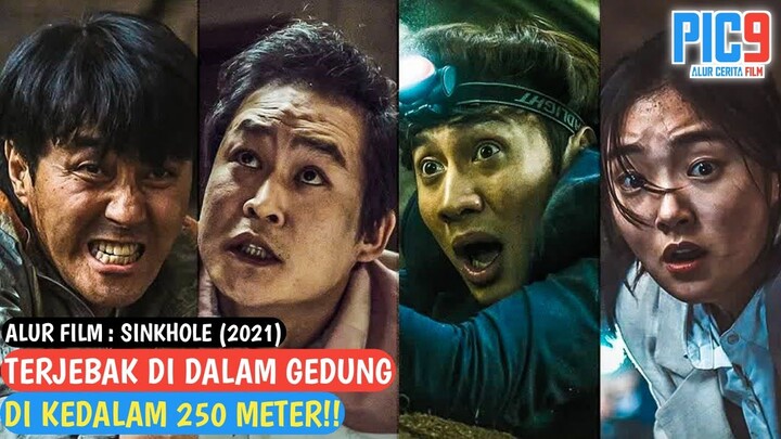 TEJEBAK DI LUBANG SEDALAM 250 METER!! Alur Cerita Film SINKHOLE (2021)