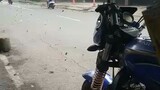 Angin puting beliung di Lembang