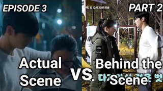 True Beauty Ep 3 Behind the Scene vs Actual Scene [Part 2]