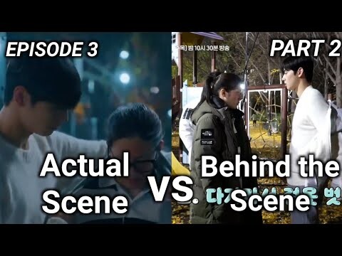 True Beauty Ep 3 Behind the Scene vs Actual Scene [Part 2]