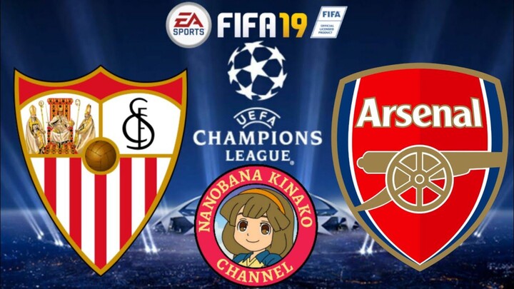 FIFA 19: UEFA Champions League | Sevilla 🇪🇸 VS 🏴󠁧󠁢󠁥󠁮󠁧󠁿 Arsenal (Group B)