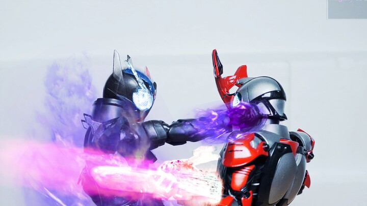 【Stop Motion Animation】Kamen Rider Build vs Kamen Rider Kabuto