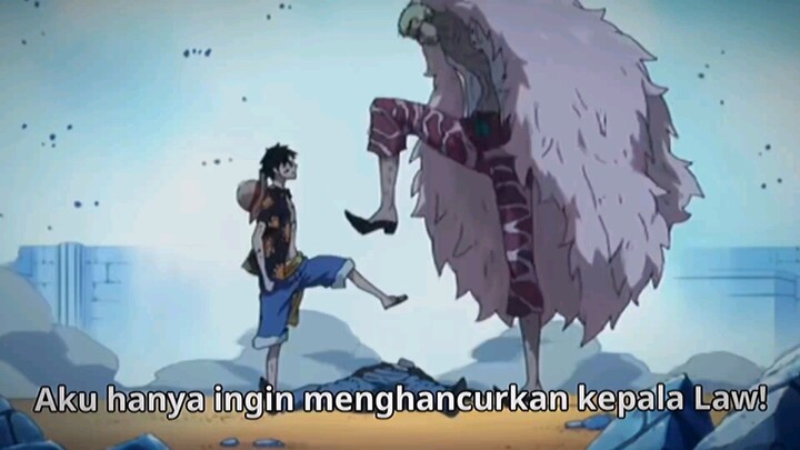 Bentrokan Antara Haki Luffy Vs Doflamingo