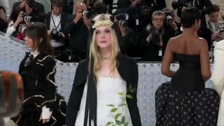 Elle Fanning at the Met Gala