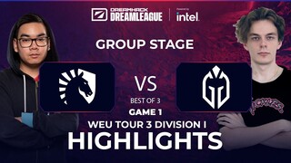 Game 1: Team Liquid vs Gaimin Gladiators | DPC WEU 2022 Tour 3: Division I