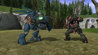 Halo 2 Hunters VS. Halo Reach Brutes