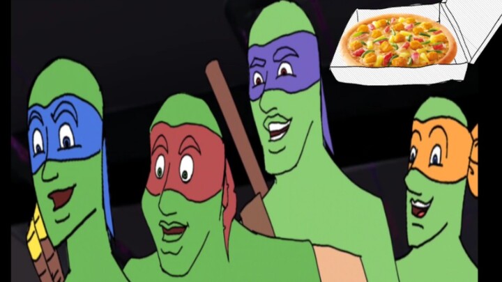 【TMNT/Adapt MEME】Semua orang hanya ingin makan pizza...