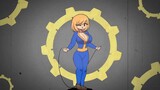 [AMV]Cô gái Vault trong game <Fallout 4> chơi với một sợi dây thừng