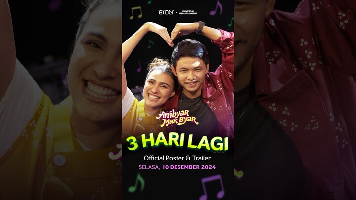 3 HARI LAGI! Official Poster & Trailer film Ambyar Mak Byar bakal rilis lhooo! 👀 #FilmAMB