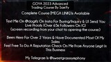 GOYA 2023 Advanced Trading Course By Sam9y download