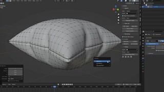 如何在 Blender教程中制作枕头