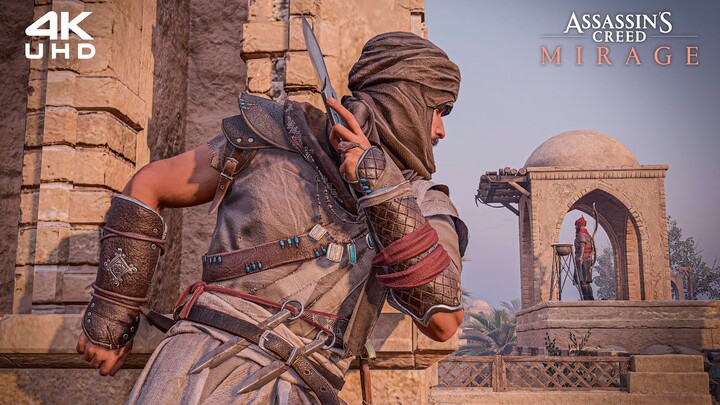 Assassin's Creed Mirage - Aggressive & Creative Stealth Kills [4K UHD 60FPS]