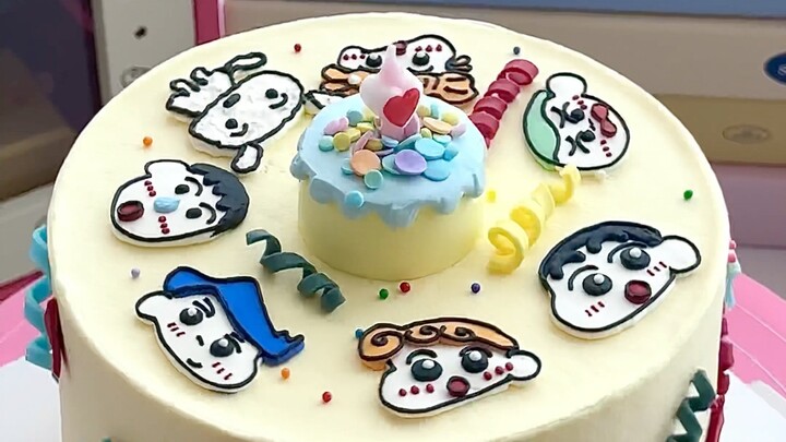 Pertemuan Tim Pertahanan Kasukabe Kue Crayon Shinchan!!!