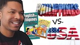Philippines English vs. American English Reaction