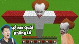 Đây là CÁCH SIÊU BÍ MẬT ĐỂ SỞ HỮU CHÚ HỀ MA QUÁI PENNYWISE LỚN NHẤT Trong Minecraft TITAN