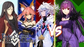 【FGO】  Lostbelt 2 - FOUR SUPPORTS OF THE APOCALYPSE ft. Artoria VS Scathach-Skadi & Ortlinde