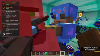 Attack Hero Villager RL Craft | Minecraft