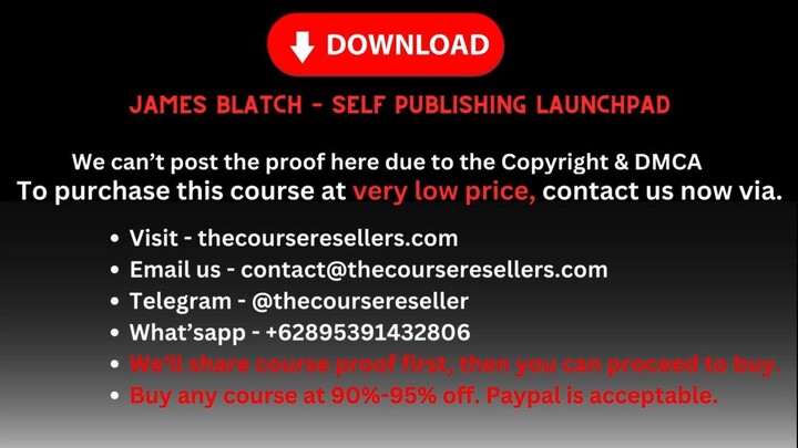 James Blatch – Self Publishing Launchpad