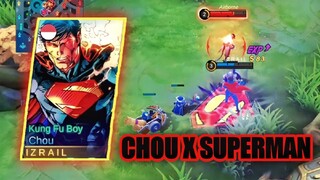 CHOU X SUPERMAN | Kok gini wehh.. 😄😄