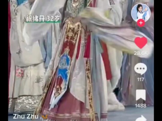 【tiktok】外国网友看祝绪丹跳寄明月舞蹈