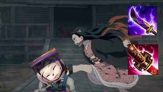 Penetrasi ganda Nezuko, kudengar AD sangat arogan? 【中二平京05】