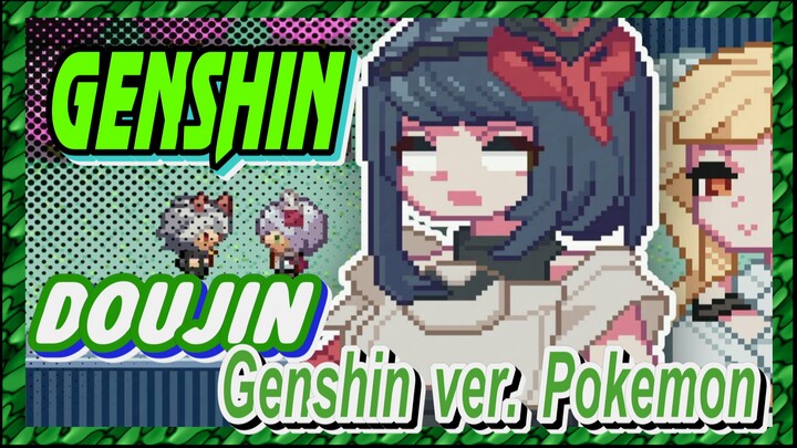 [Genshin  Doujin]  Genshin ver. Pokemon 3