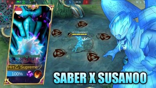 SABER SKIN AS KAKASHI SUSANO'O SCRIPT + BACKUP FILE - MOBILE LEGENDS