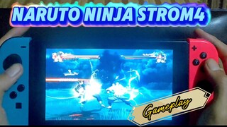 GAMEPLAY NARUTO NINJA STROM4 (Sasuke uchiha vs hokage